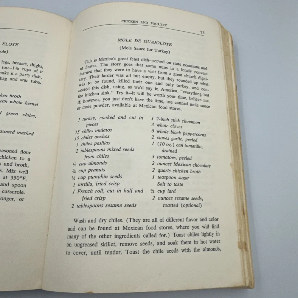 Elena's Secrets Of Mexican Cooking by‎ Elena Zelayeta 1958 Soft Cover Well Loved